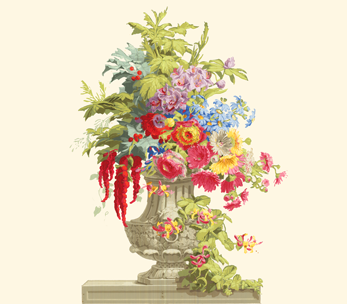 Vases and bouquets