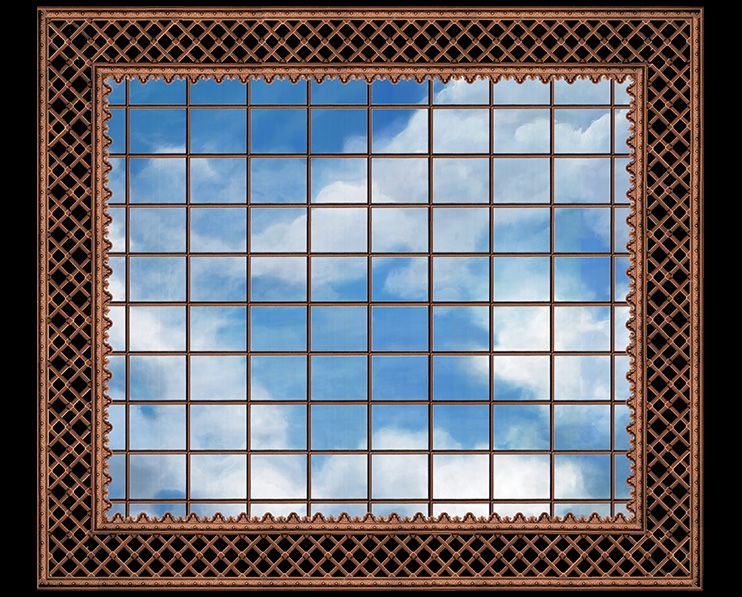 Verriere II Ceiling with Sky background