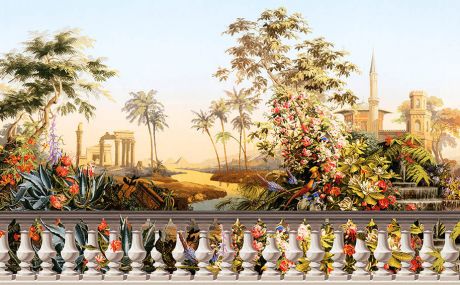 Eldorado  Scenic wallpaper from the Zuber factory