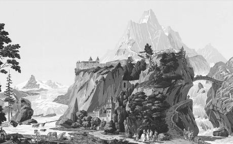 Les vues de Suisse (monochrome): complete scenery