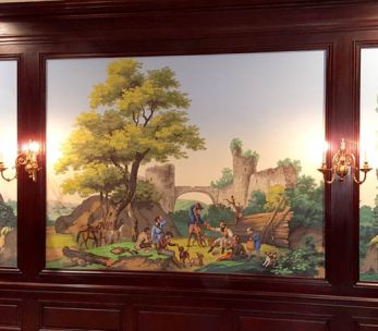 Décor panoramique '' Paysages à chasse ''